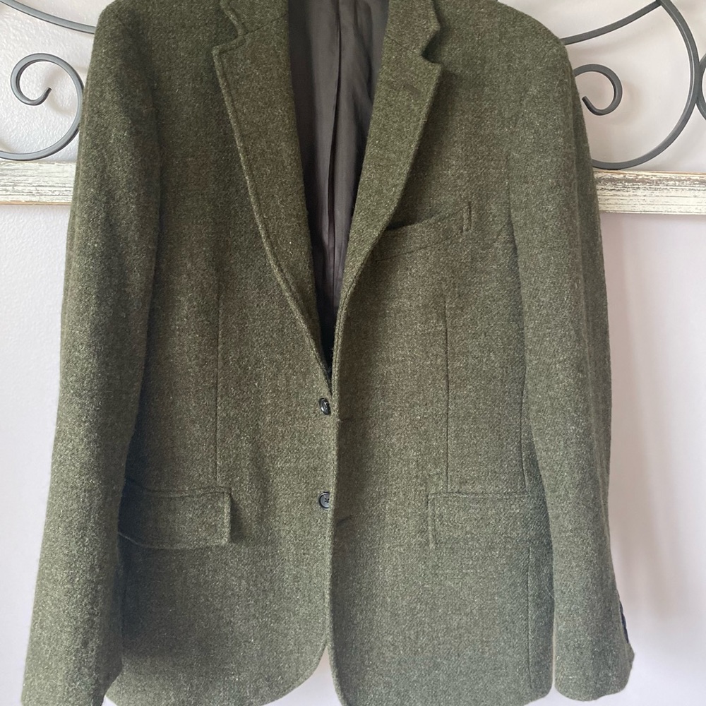 Men's Olive Green Blazer